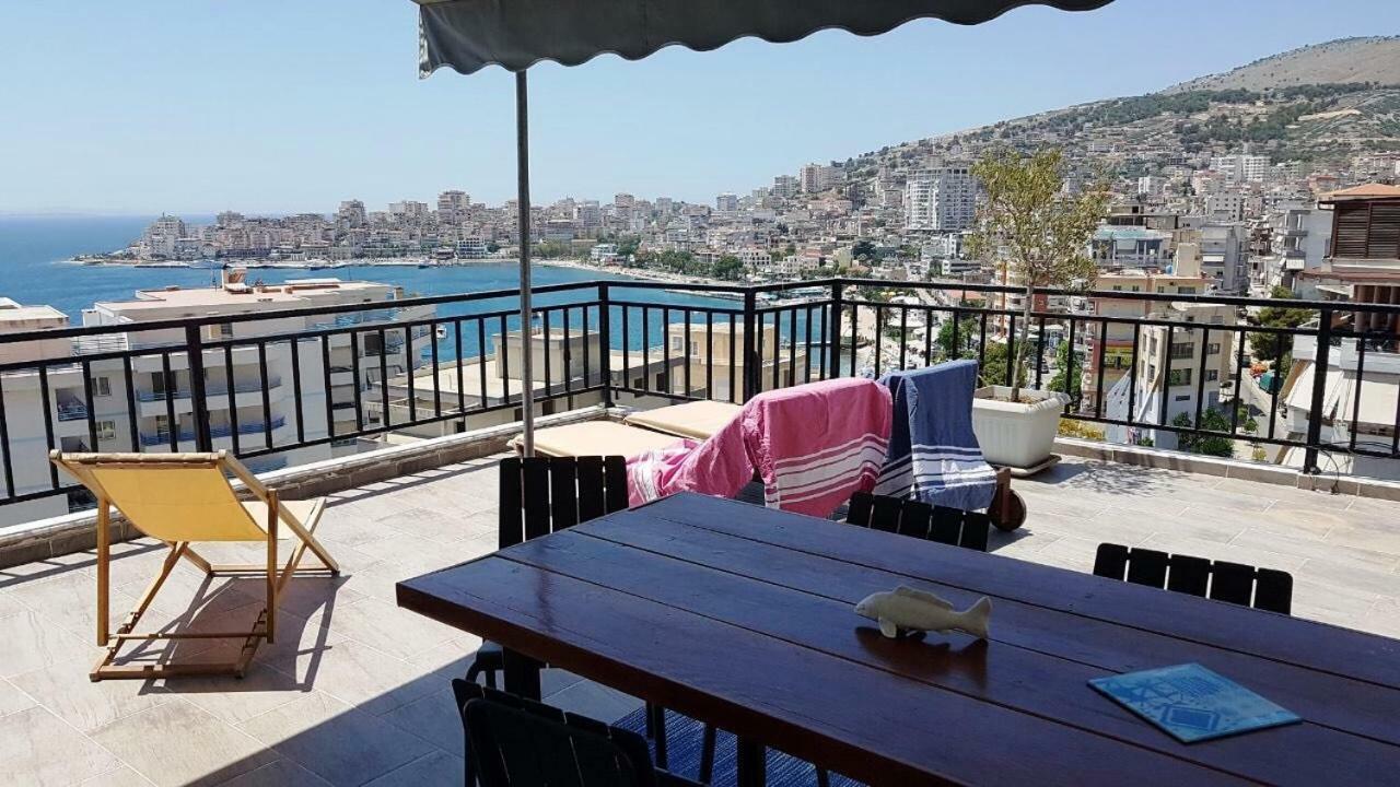 Summer Dream Penthouse Daire Sarandë Dış mekan fotoğraf
